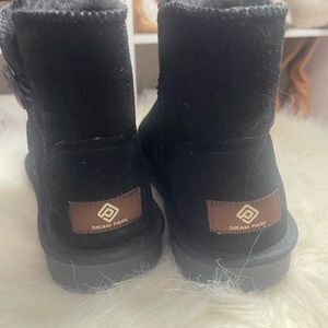 Faux Ankle Fur DP Boots